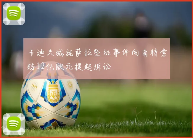 卡迪夫城就萨拉坠机事件向南特索赔12亿欧元提起诉讼